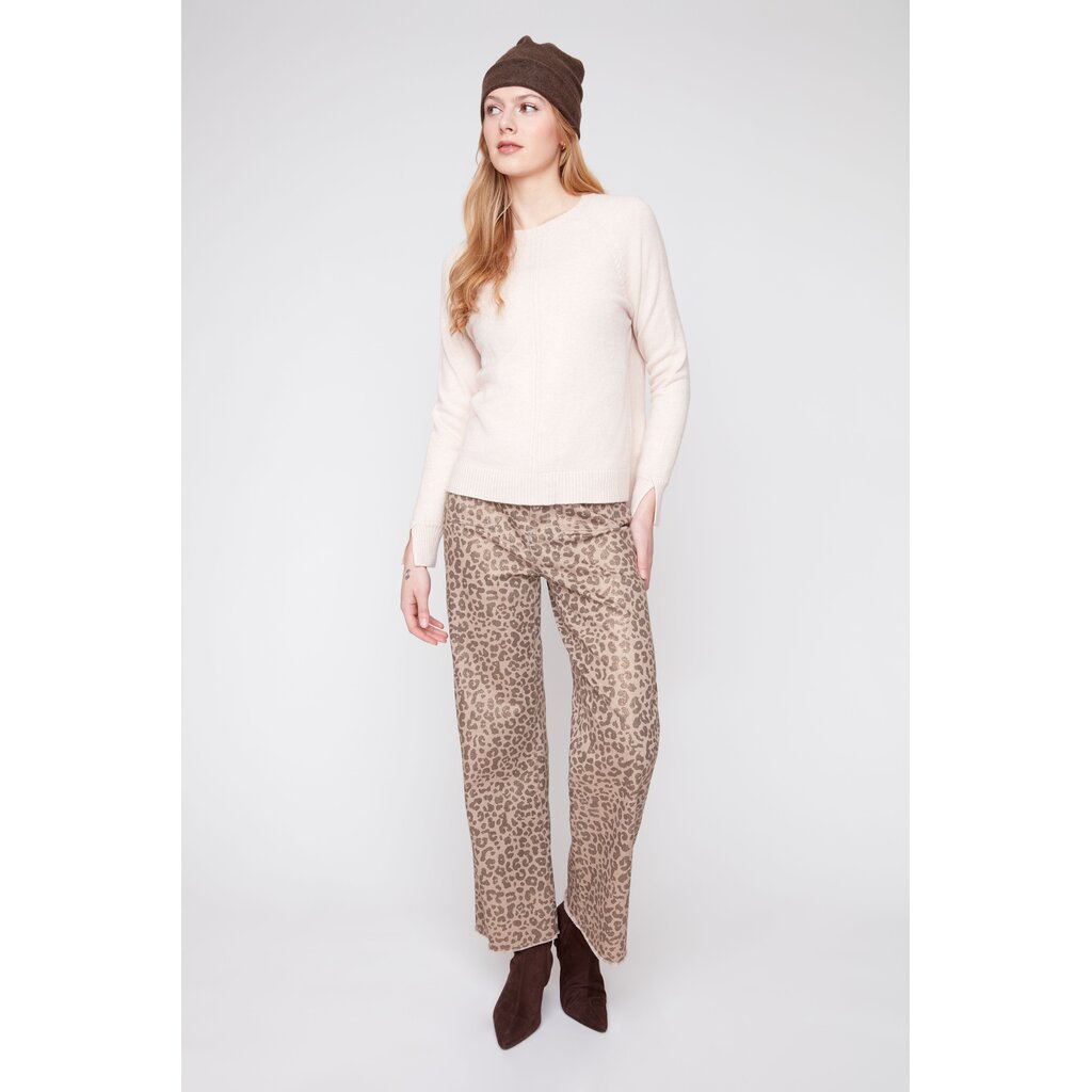 RENUAR RENUAR 26H R69524301 KNIT SWEATER CHAMPAGNE
