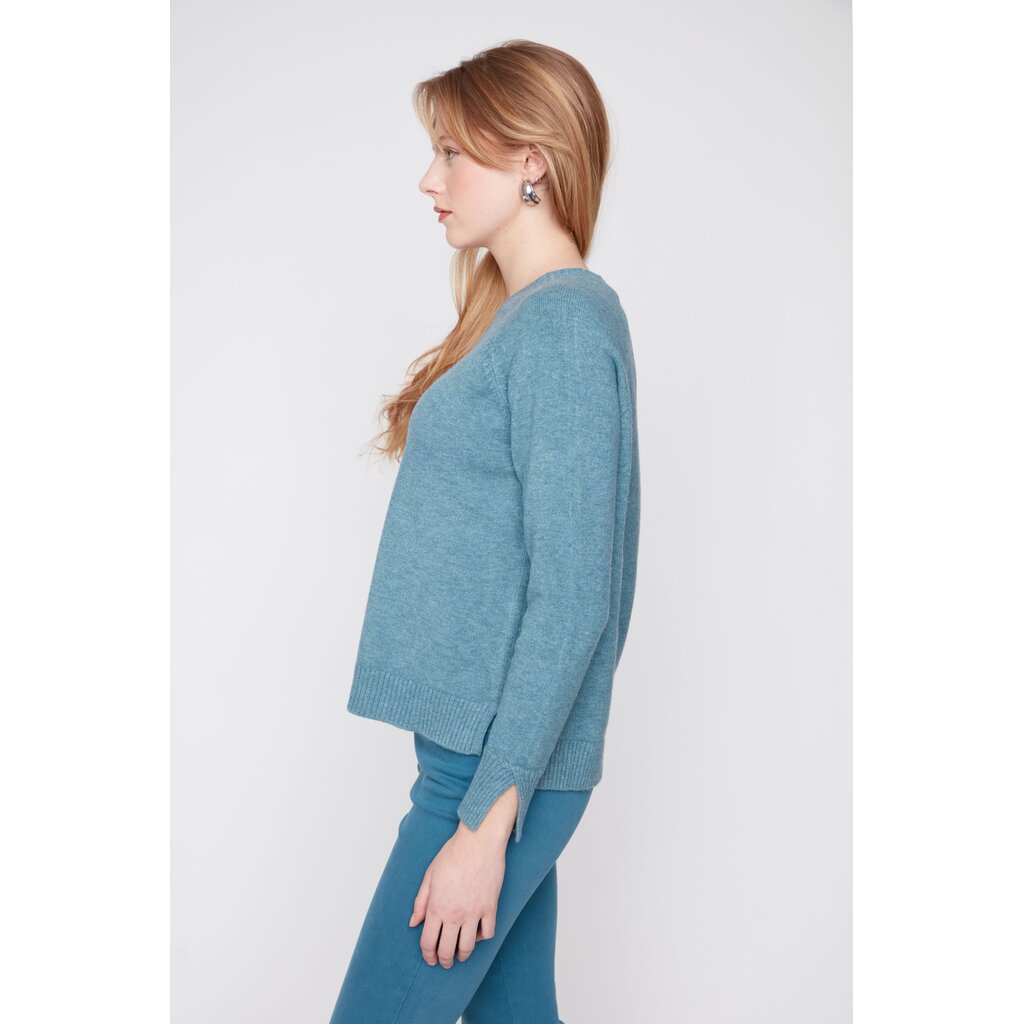 RENUAR RENUAR 26H R69524301 KNIT SWEATER TEAL