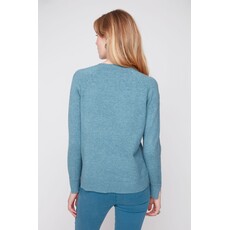 RENUAR RENUAR 26H R69524301 KNIT SWEATER TEAL