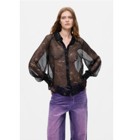 DESIGUAL DESIGUAL 26H BLOUSE 26WWBW11/2000 DAMASCO NOIR