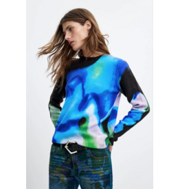 DESIGUAL DESIGUAL 26H HAUT 26WWJF03/5022 JERS CLOUDS LACROIX