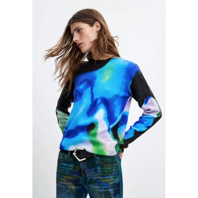 DESIGUAL DESIGUAL 26H HAUT 26WWJF03/5022 JERS CLOUDS LACROIX