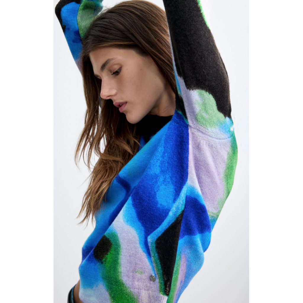 DESIGUAL DESIGUAL 26H HAUT 26WWJF03/5022 JERS CLOUDS LACROIX