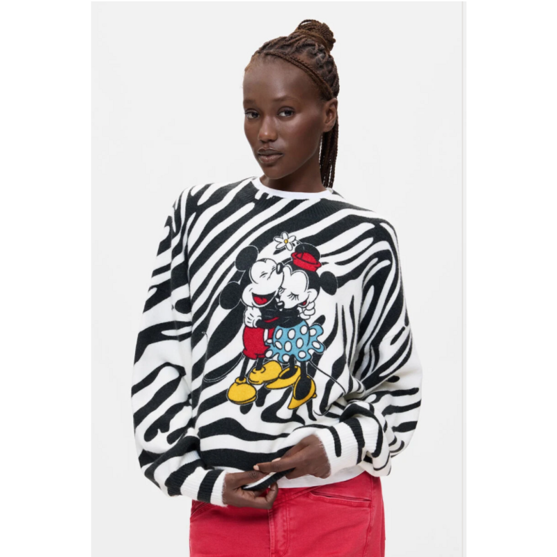 DESIGUAL DESIGUAL 26H HAUT 26WWJF48/1001 JERS HUG MICKEY