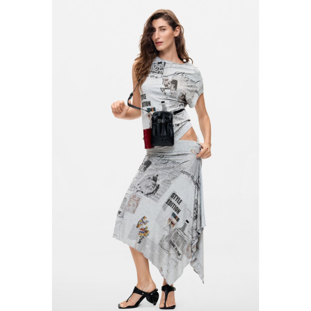 DESIGUAL DESIGUAL 26H SAC 26WAYP13 MONE HALF LOGO ALMA BLACK