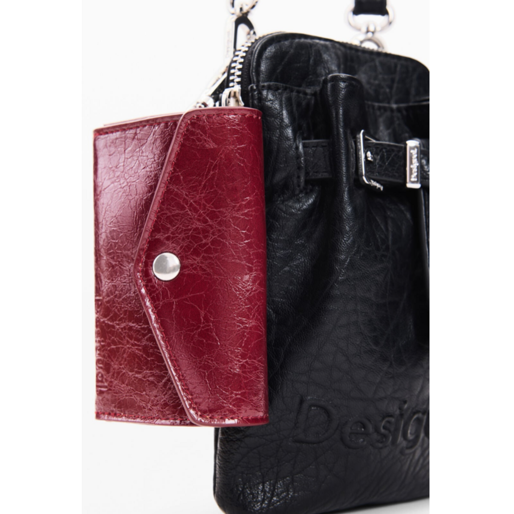DESIGUAL DESIGUAL 26H SAC 26WAYP13 MONE HALF LOGO ALMA BLACK