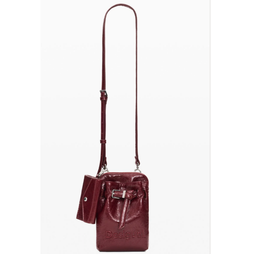 DESIGUAL DESIGUAL 26H SAC 26WAYP16 MONE HALF LOGO ALMA GRANATE
