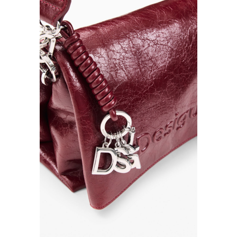 DESIGUAL DESIGUAL 26H SAC 26WAXP80 BACK HALF LOGO VENECIA 4.0 GRANATE