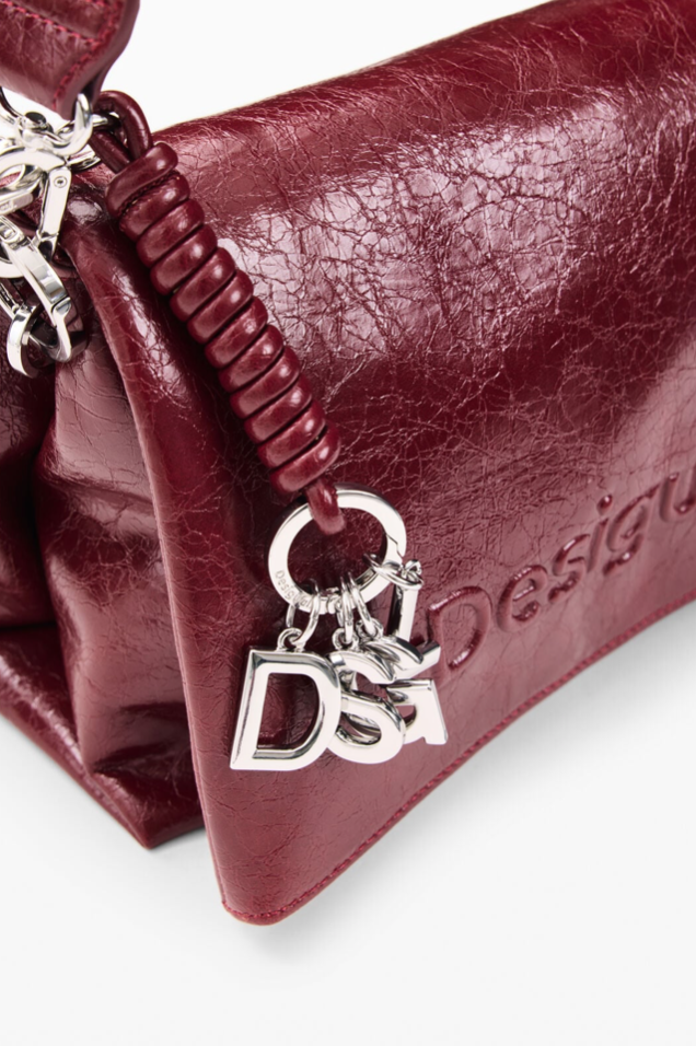 DESIGUAL DESIGUAL 26H SAC 26WAXP80 BACK HALF LOGO VENECIA 4.0 GRANATE