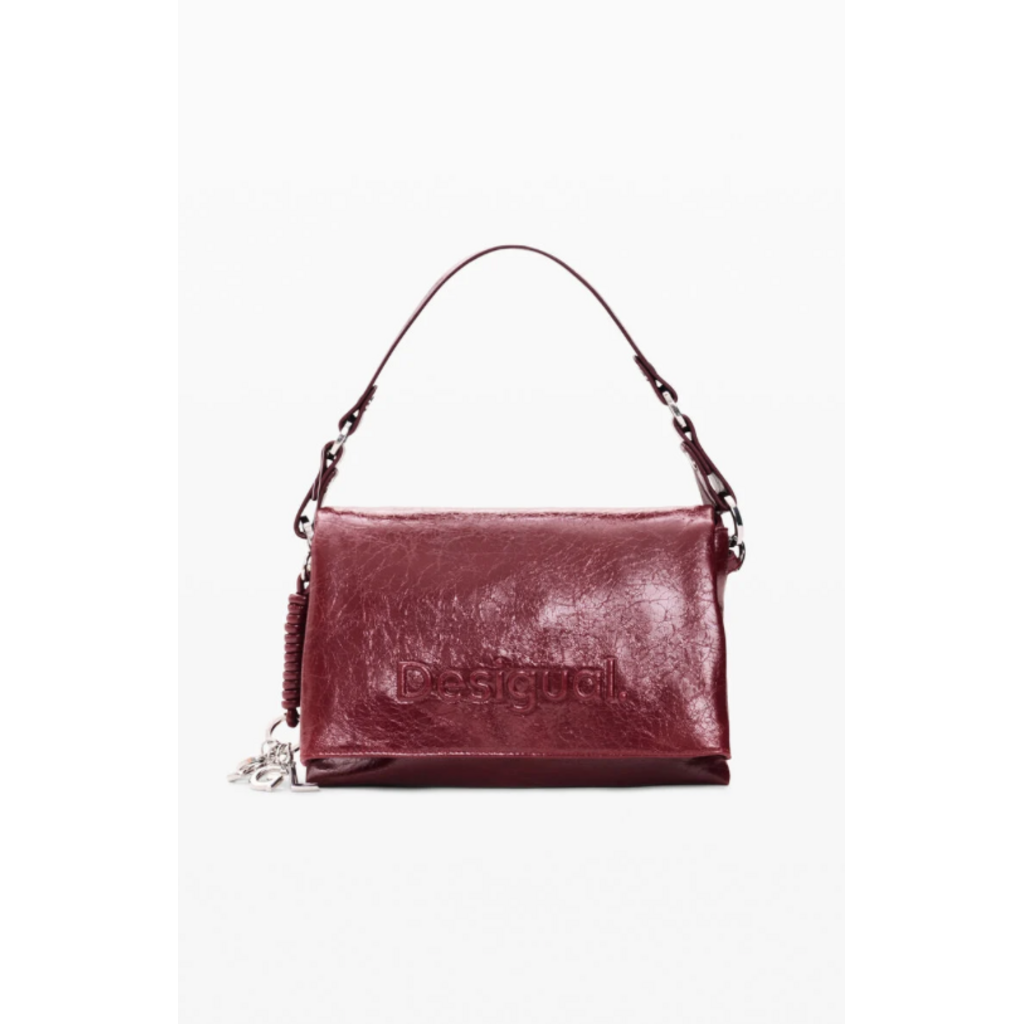DESIGUAL DESIGUAL 26H SAC 26WAXP80 BACK HALF LOGO VENECIA 4.0 GRANATE