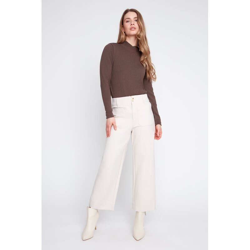 RENUAR RENUAR 26H R11072E906S PANT POCHES AVANT OYSTER