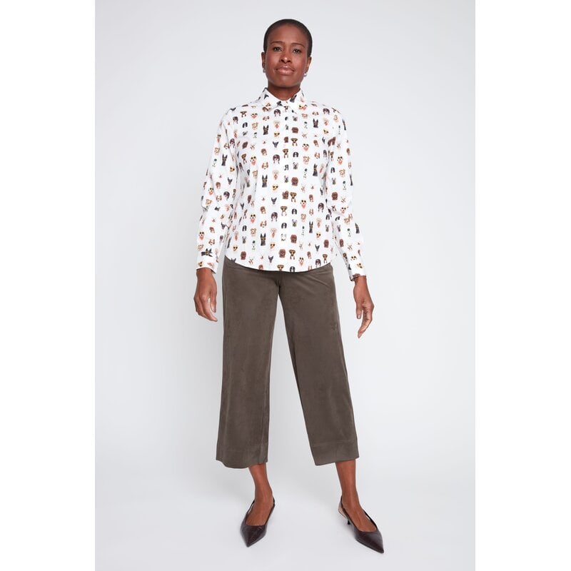 RENUAR RENUAR 26H R5278470 BLOUSE CHIEN CREME COMB