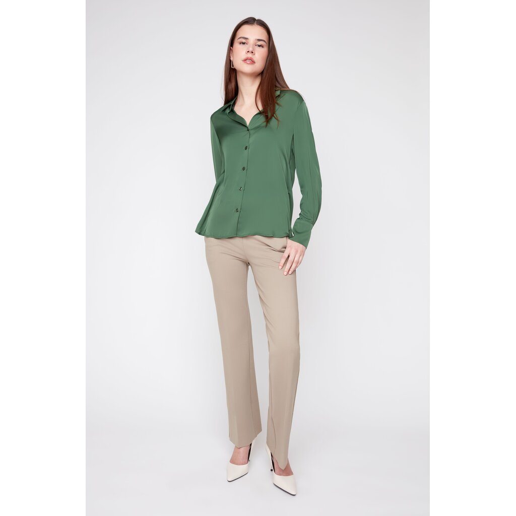 RENUAR RENUAR 26H R5199465 WOVEN BLOUSE OLIVE