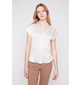 RENUAR RENUAR 26H R5262143 WOVEN BLOUSE CREME COMB