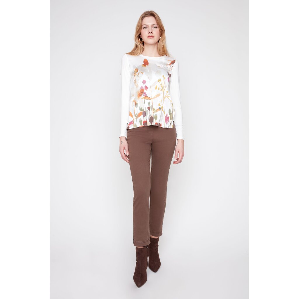 RENUAR RENUAR 26H R782258K KNIT TOP CREME COMB