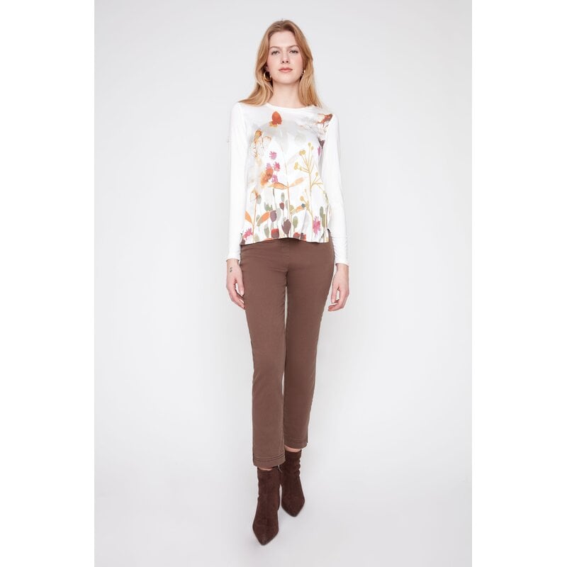 RENUAR RENUAR 26H R782258K KNIT TOP CREME COMB