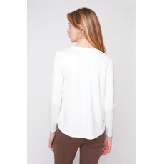 RENUAR RENUAR 26H R782258K KNIT TOP CREME COMB