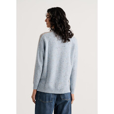 ZAKET AND PLOVER ZAKET AND PLOVER 26H ZP8519U FLECK SWEATER SKY