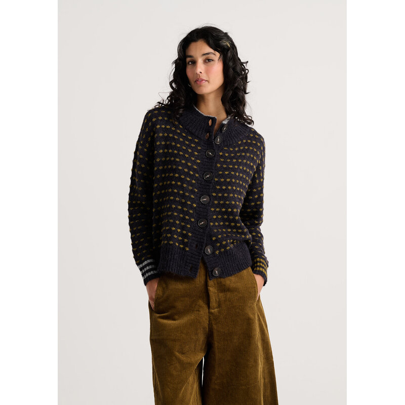 ZAKET AND PLOVER ZAKET AND PLOVER 26H ZP8541U TEXTURED JACKET NAVY