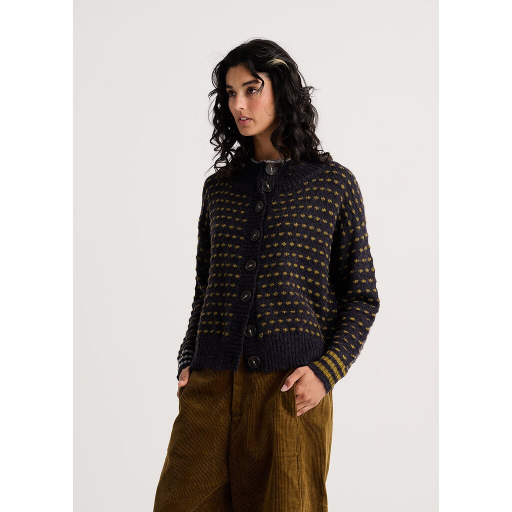 ZAKET AND PLOVER ZAKET AND PLOVER 26H ZP8541U TEXTURED JACKET NAVY