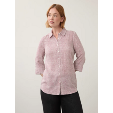 FDJ FDJ 26H 7386397 LONG SLEEVE STRIPE TUNIC FIG
