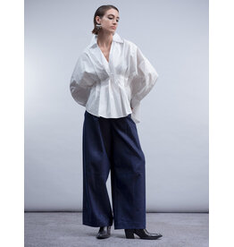 HAAKO HAAKO 26H BLOUSE H2038 BLANC