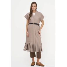 M MADE IN ITALY M MADE IN ITALY 26H 17/51203Z CARDIGAN PECAN CHIN+AMk-