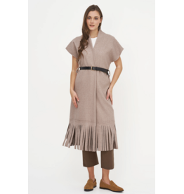 M MADE IN ITALY M MADE IN ITALY 26H 17/51203Z CARDIGAN PECAN CHIN+AMk-