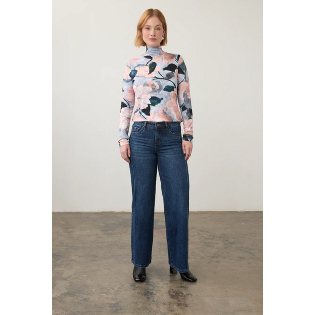 FDJ FDJ 26H 3761756 HAUT LONG SLEEVE MOCK NECK TOP WINTER P