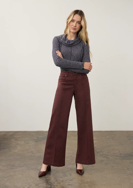 FDJ FDJ 26H 2447511 OLIVIA WIDE LEG PANTALON FIG