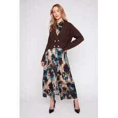 RENUAR RENUAR 26H R6001 4782 CARDIGAN CHOCOLATE