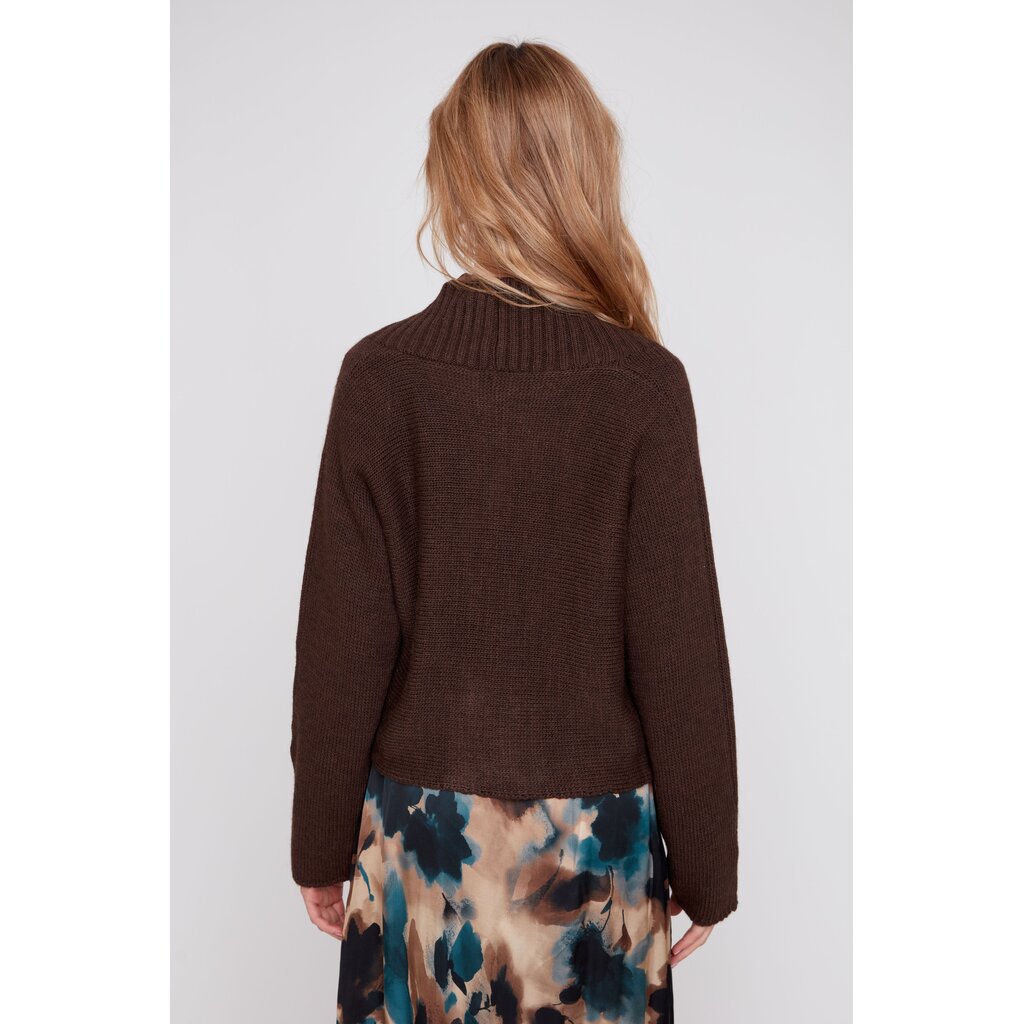 RENUAR RENUAR 26H R6001 4782 CARDIGAN CHOCOLATE