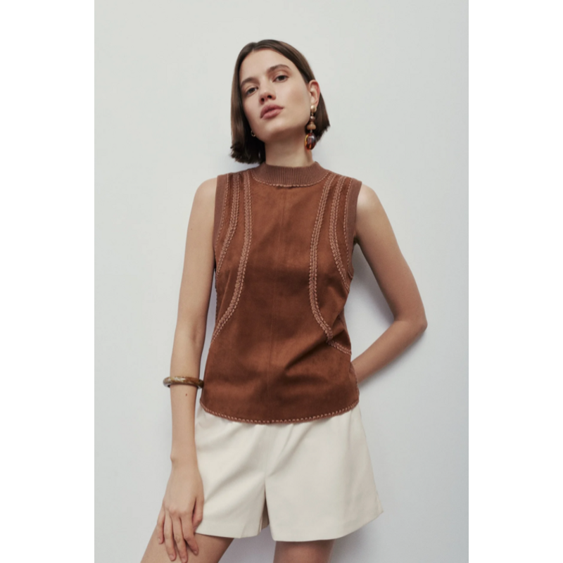 MELISSA NEPTON MELISSA NEPTON 26H F266804SU HAUT SOLANA CHESTNUT