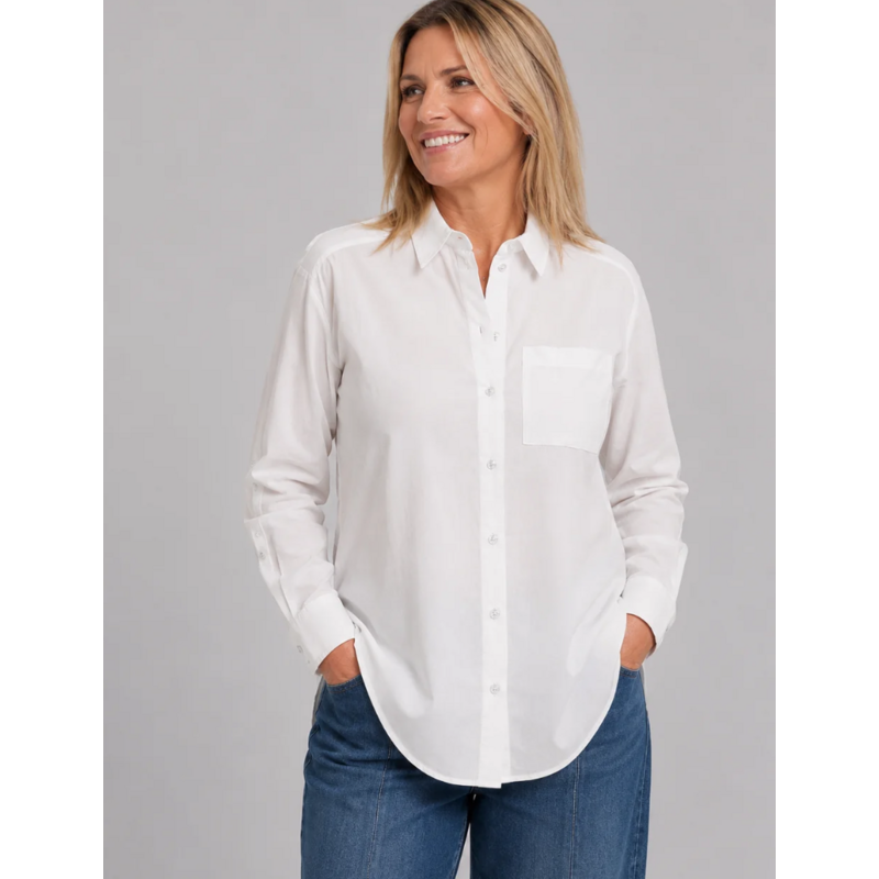 FDJ FDJ 26H 7481623 LONG SLEEVE SHIRT IVORY
