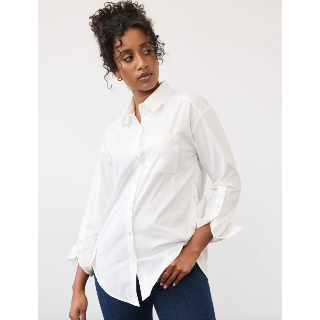 FDJ FDJ 26H 7481623 LONG SLEEVE SHIRT IVORY