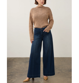 FDJ FDJ 26H 2173131 PULL ON WIDE LEG DARK WASH
