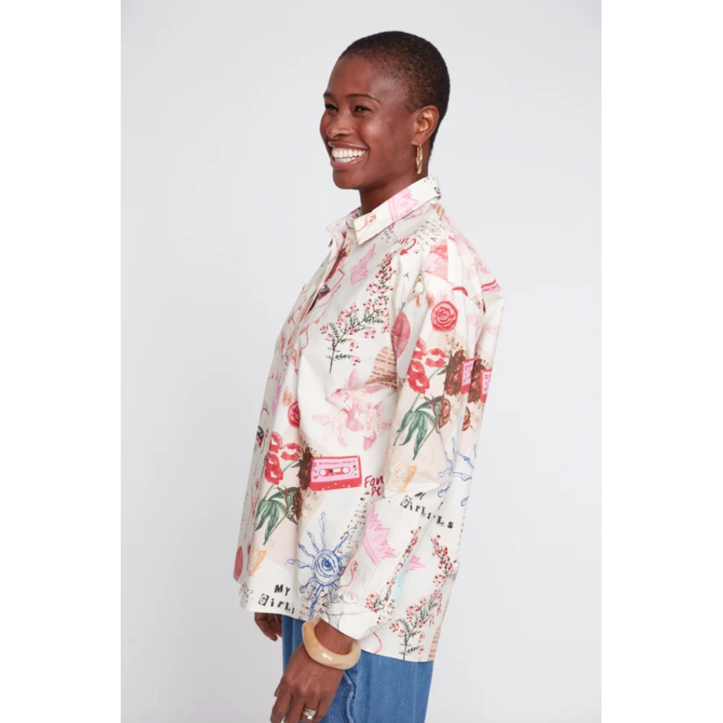 RENUAR RENUAR 26H R5284886 WOVEN BLOUSE LIPCOM
