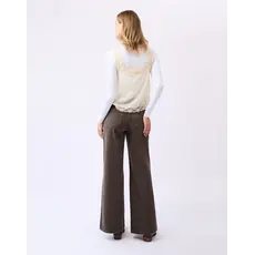 YOGA JEANS YOGA JEANS 3031 LILY WIDE HIGH RISE 32'' CHOCKLAD