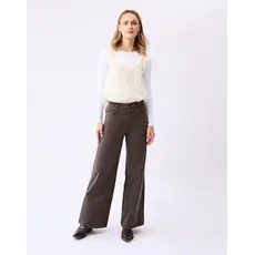 YOGA JEANS YOGA JEANS 3031 LILY WIDE HIGH RISE 32'' CHOCKLAD