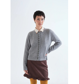 COMPANIA FANTASTICA COMPANIA FANTASTICA 26H CARDIGAN BOUTONS DOUX GRIS 63C/10240