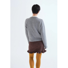 COMPANIA FANTASTICA COMPANIA FANTASTICA 26H CARDIGAN BOUTONS DOUX GRIS 63C/10240