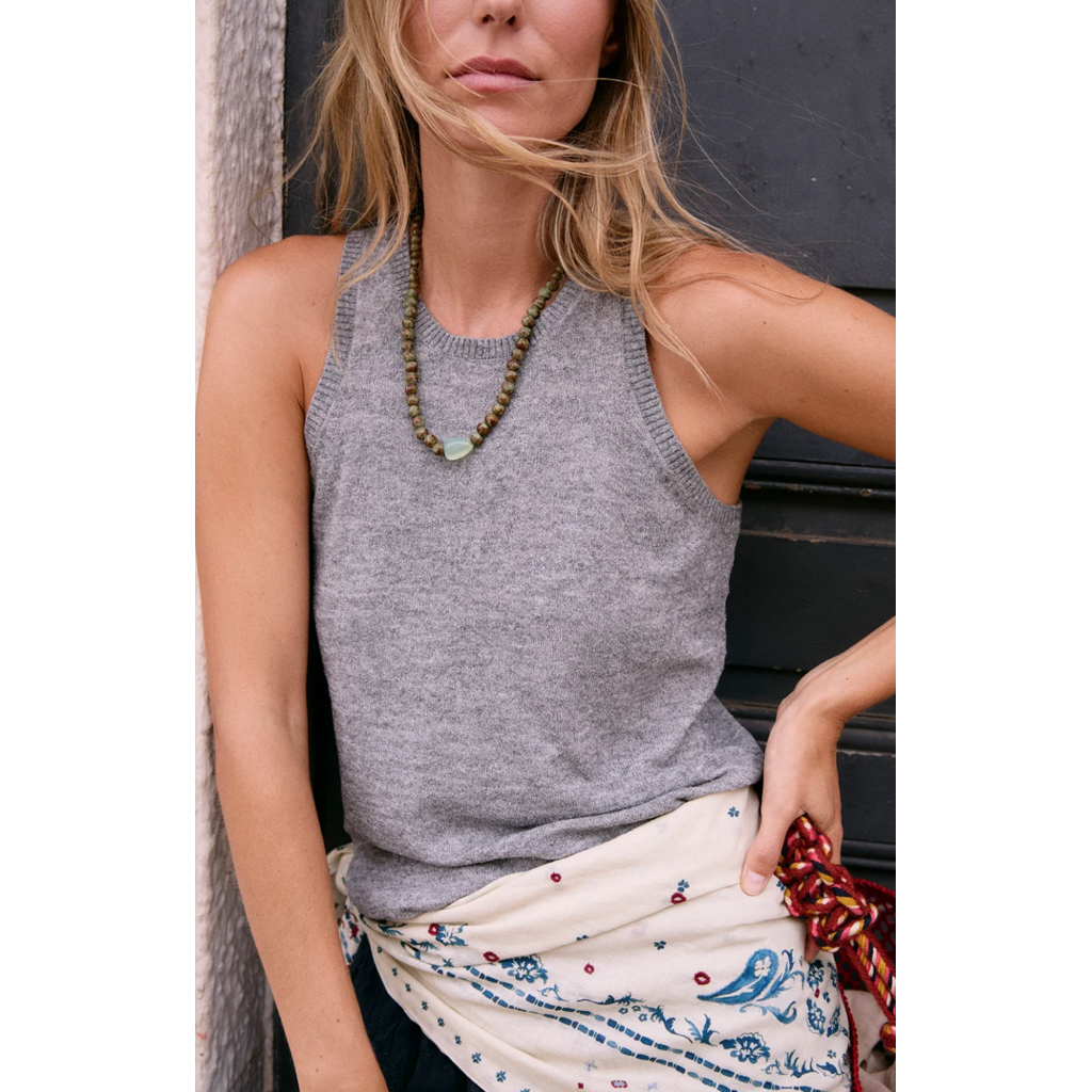INDI AND COLD INDI AND COLD 26H FOULARD GRAND CARRE ECRU VI26RG678