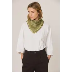 INDI AND COLD INDI AND COLD 26H FOULARD PETIT CARRE VERT VI26RG677