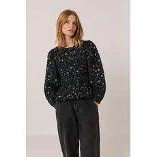 INDI AND COLD INDI AND COLD 26H BLOUSE FLEURS MARINE VI26AD102