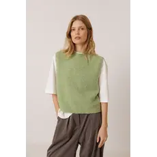 INDI AND COLD INDI AND COLD 26H DEBARDEUR TRICOT VERT VI26FG546