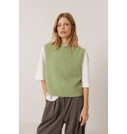 INDI AND COLD INDI AND COLD 26H DEBARDEUR TRICOT VERT VI26FG546