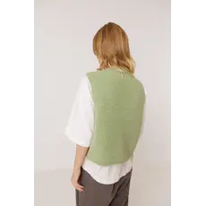 INDI AND COLD INDI AND COLD 26H DEBARDEUR TRICOT VERT VI26FG546