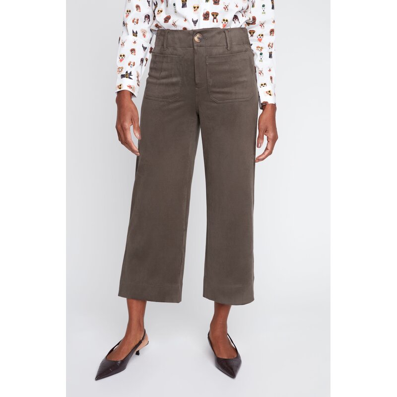 RENUAR RENUAR 26H PANTALON SUEDE KAKI R11095/E3139