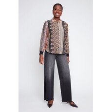 RENUAR RENUAR 26H BLOUSE MOTIFS MULTI R5280/439