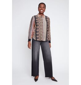 RENUAR RENUAR 26H BLOUSE MOTIFS MULTI R5280/439